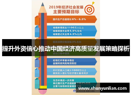 提升外资信心推动中国经济高质量发展策略探析